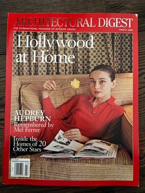 Architectural Digest Audrey Hepburn